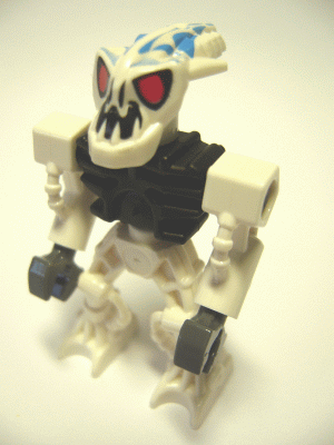 LEGO Minifigure-Barraki Pridak (Black Torso)-Bionicle - Mini-BIO014-Creative Brick Builders